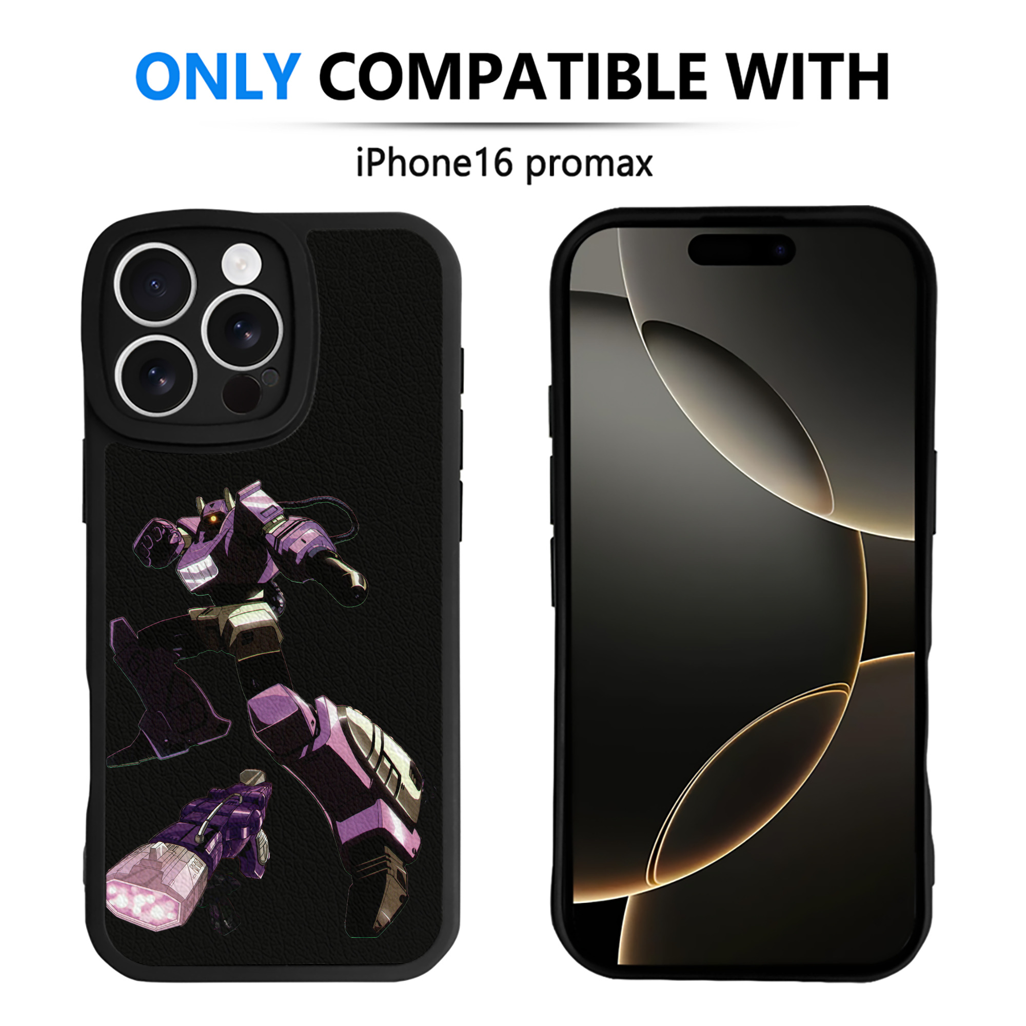 （画像用）  【iPhone 16シリーズ対応】シリコンスマホケース（レザー調） 材質：シリコン